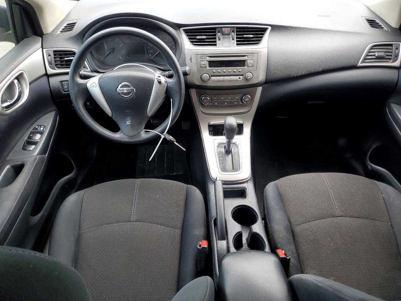 2014 Nissan Sentra S Gray vin: 3N1AB7AP5EY305173