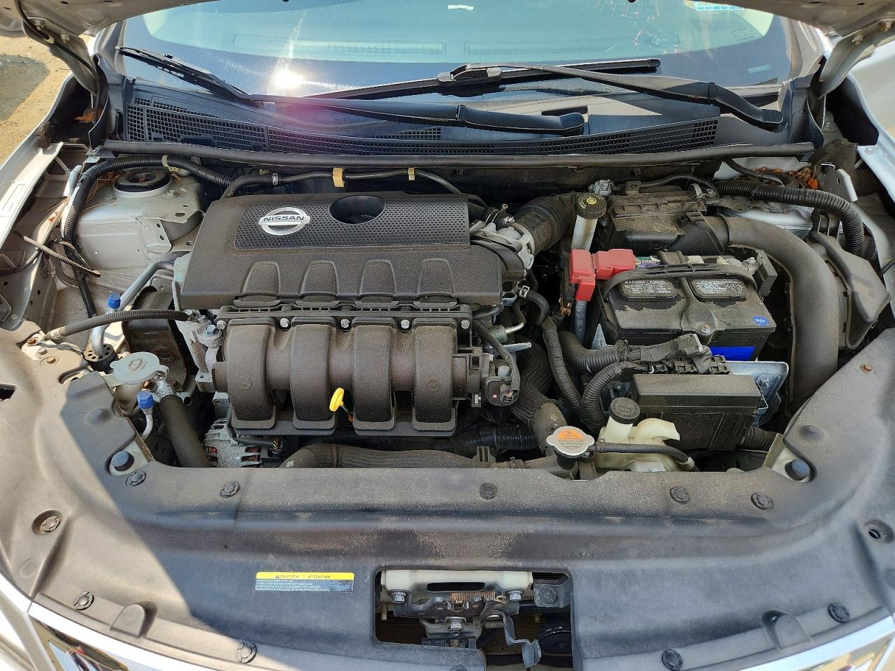 2014 Nissan Sentra Sr Silver vin: 3N1AB7AP5EY306730