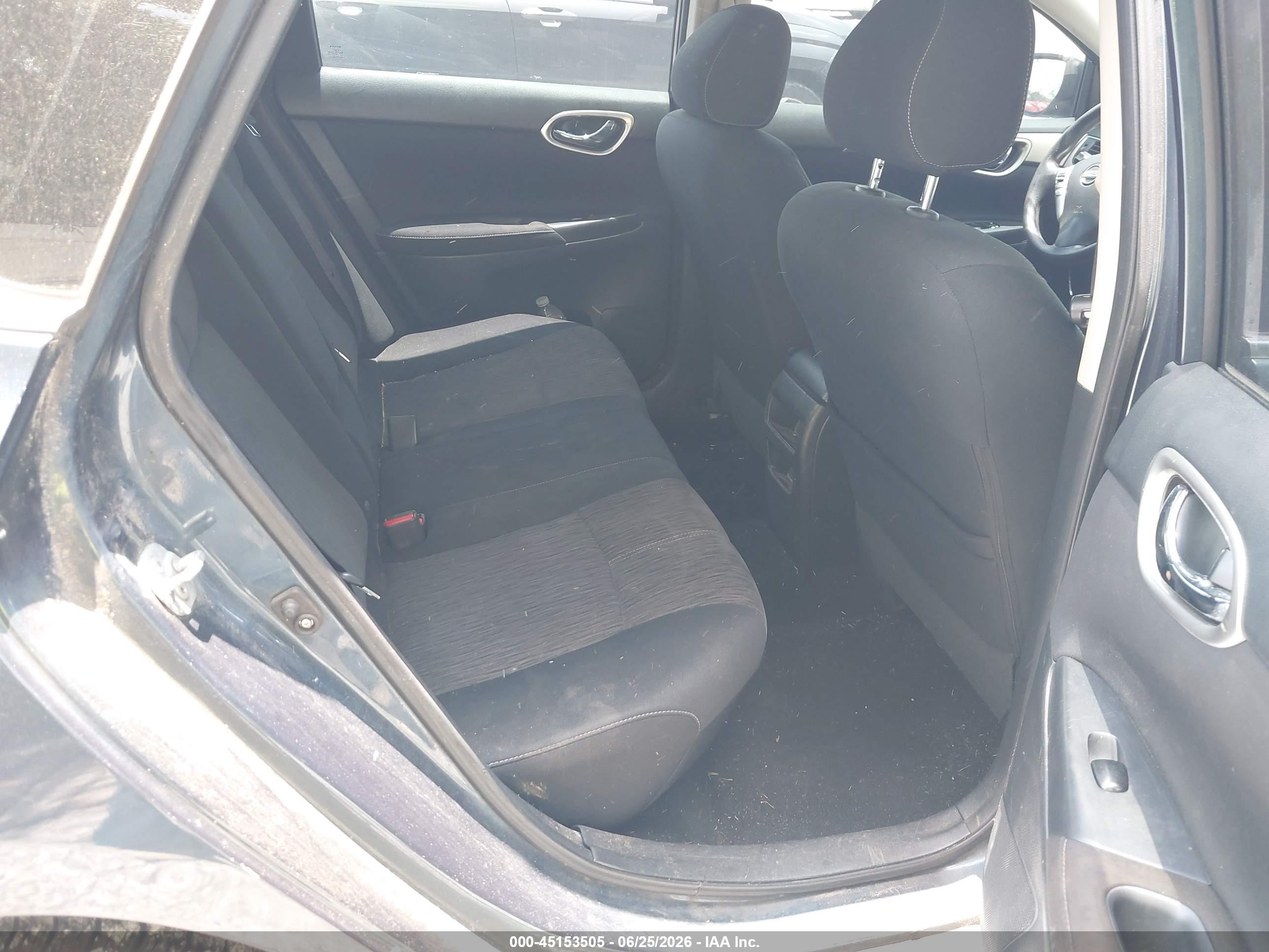 2014 Nissan Sentra Sv Blue vin: 3N1AB7AP5EY310955