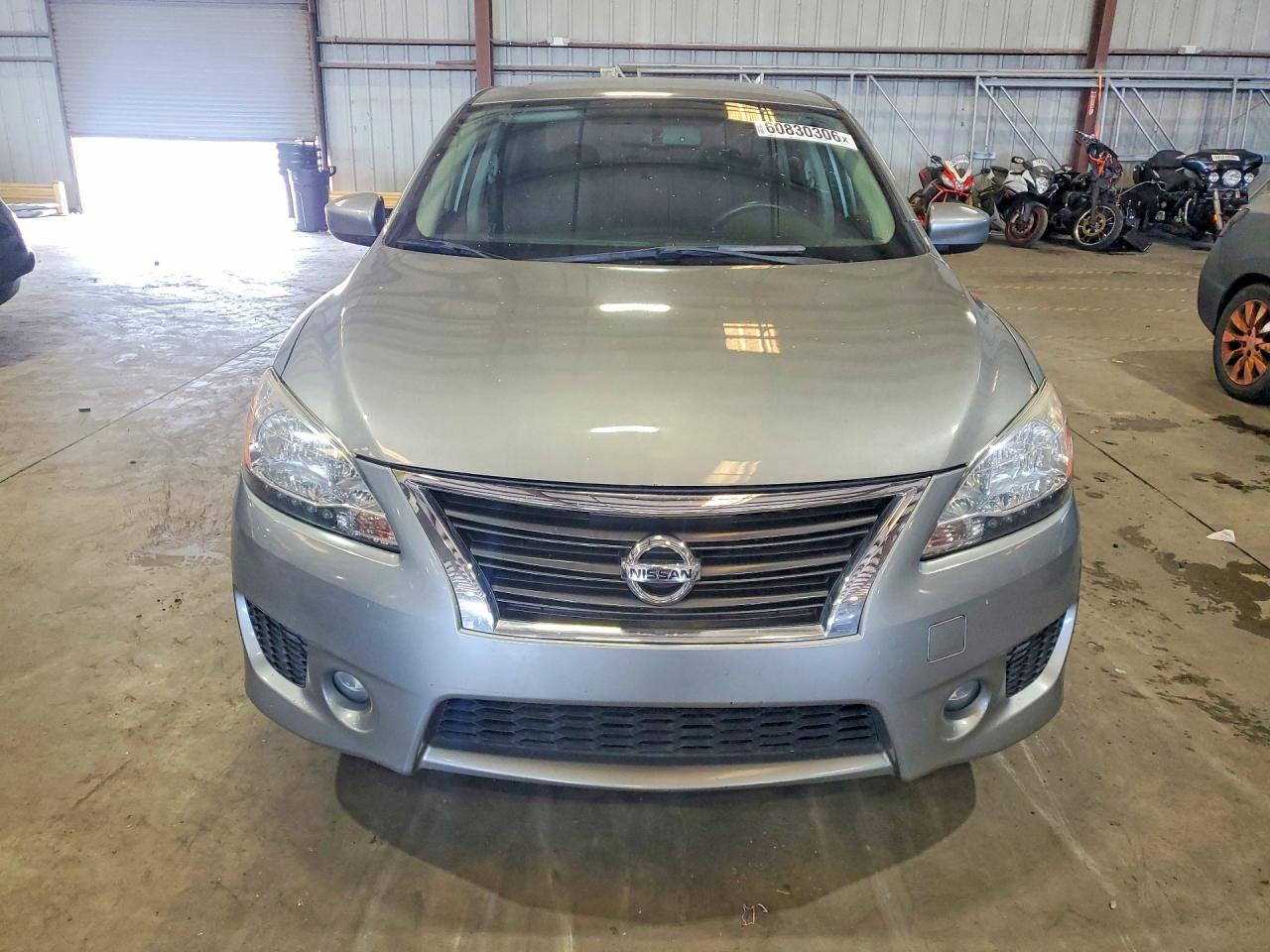 2014 Nissan Sentra Sr Silver vin: 3N1AB7AP5EY315122