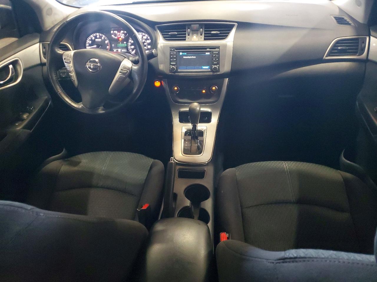 2014 Nissan Sentra Sr Silver vin: 3N1AB7AP5EY315122