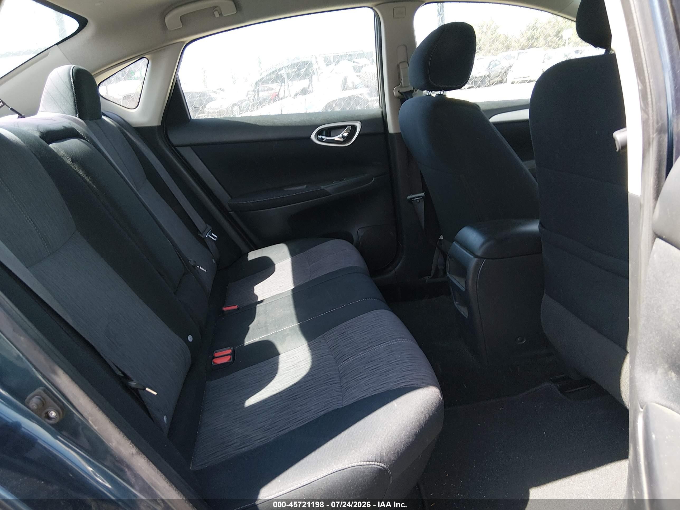 2014 Nissan Sentra Sv Green vin: 3N1AB7AP5EY315573