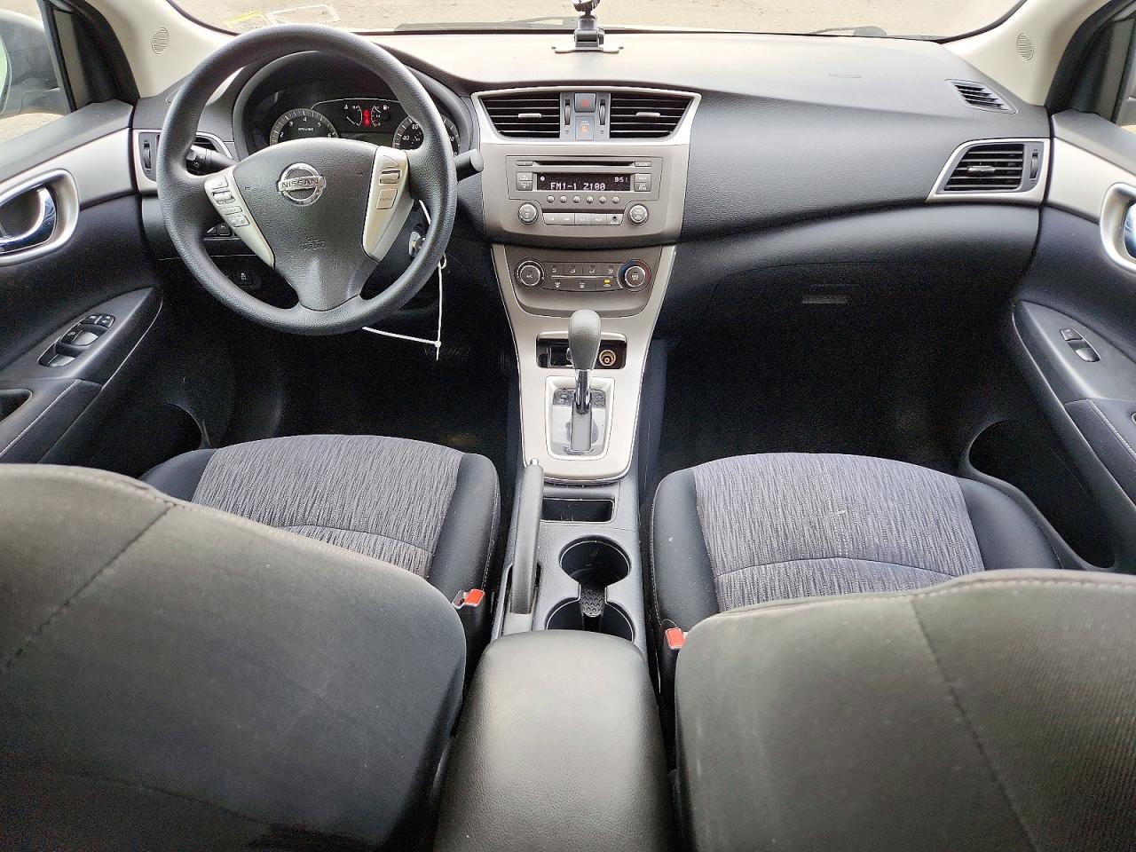2014 Nissan Sentra Sv Silver vin: 3N1AB7AP5EY318540