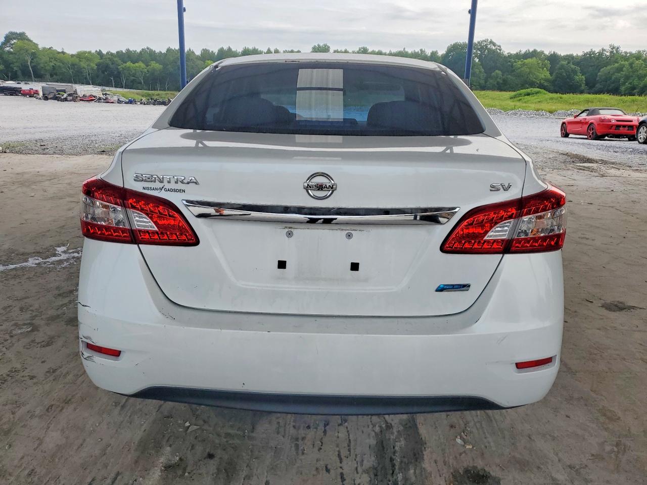2014 Nissan Sentra Sv White vin: 3N1AB7AP5EY319333