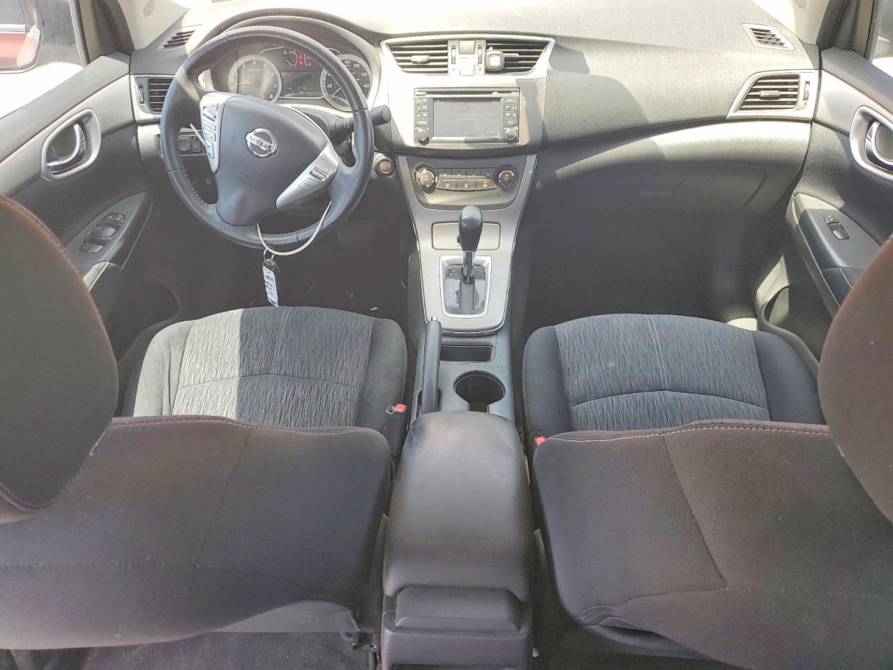 2014 Nissan Sentra Sv Red vin: 3N1AB7AP5EY329487