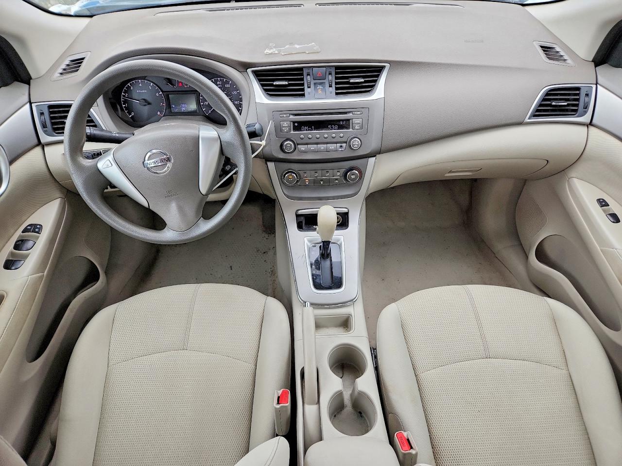 2014 Nissan Sentra S Blue vin: 3N1AB7AP5EY334513