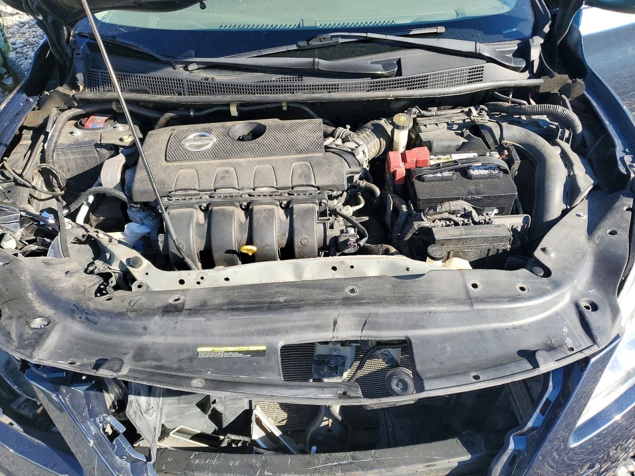 2014 Nissan Sentra S Blue vin: 3N1AB7AP5EY334513