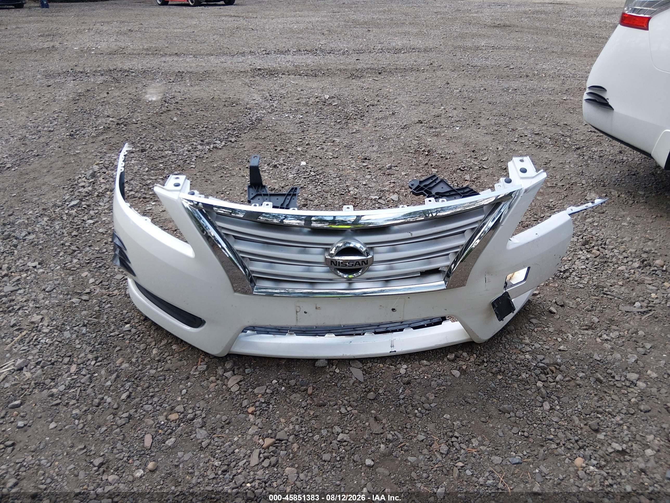 2014 Nissan Sentra S White vin: 3N1AB7AP5EY337394