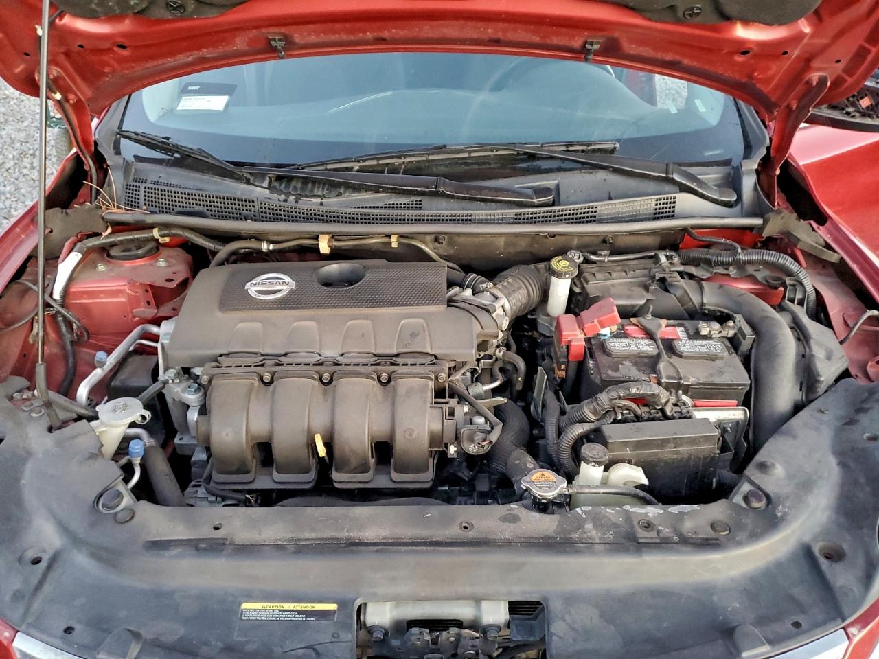 2014 Nissan Sentra Sr Red vin: 3N1AB7AP5EY338237
