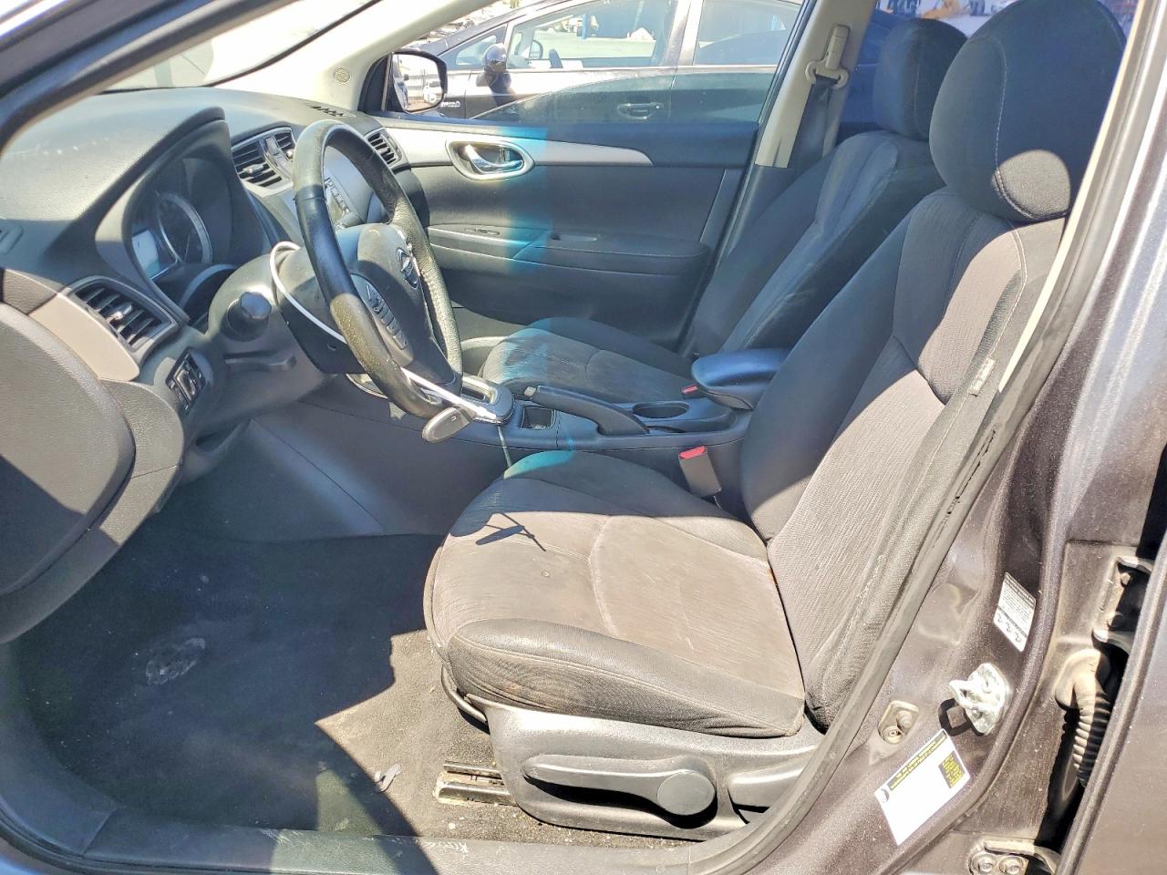 2015 Nissan Sentra Sv Gray vin: 3N1AB7AP5FL633921