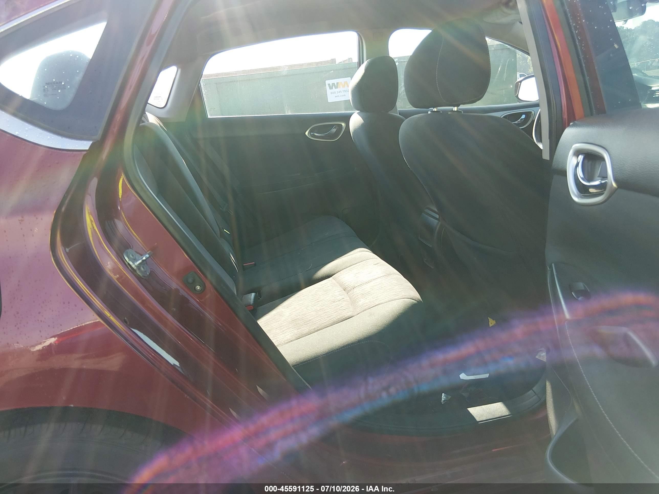 2015 Nissan Sentra Fe+ S/s/sl/sr/sv Red vin: 3N1AB7AP5FL641548