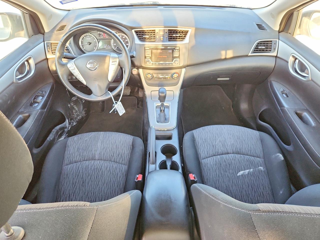 2015 Nissan Sentra Sv Silver vin: 3N1AB7AP5FL642764