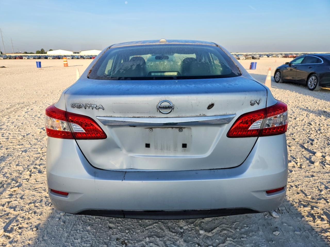 2015 Nissan Sentra Sv Silver vin: 3N1AB7AP5FL642764