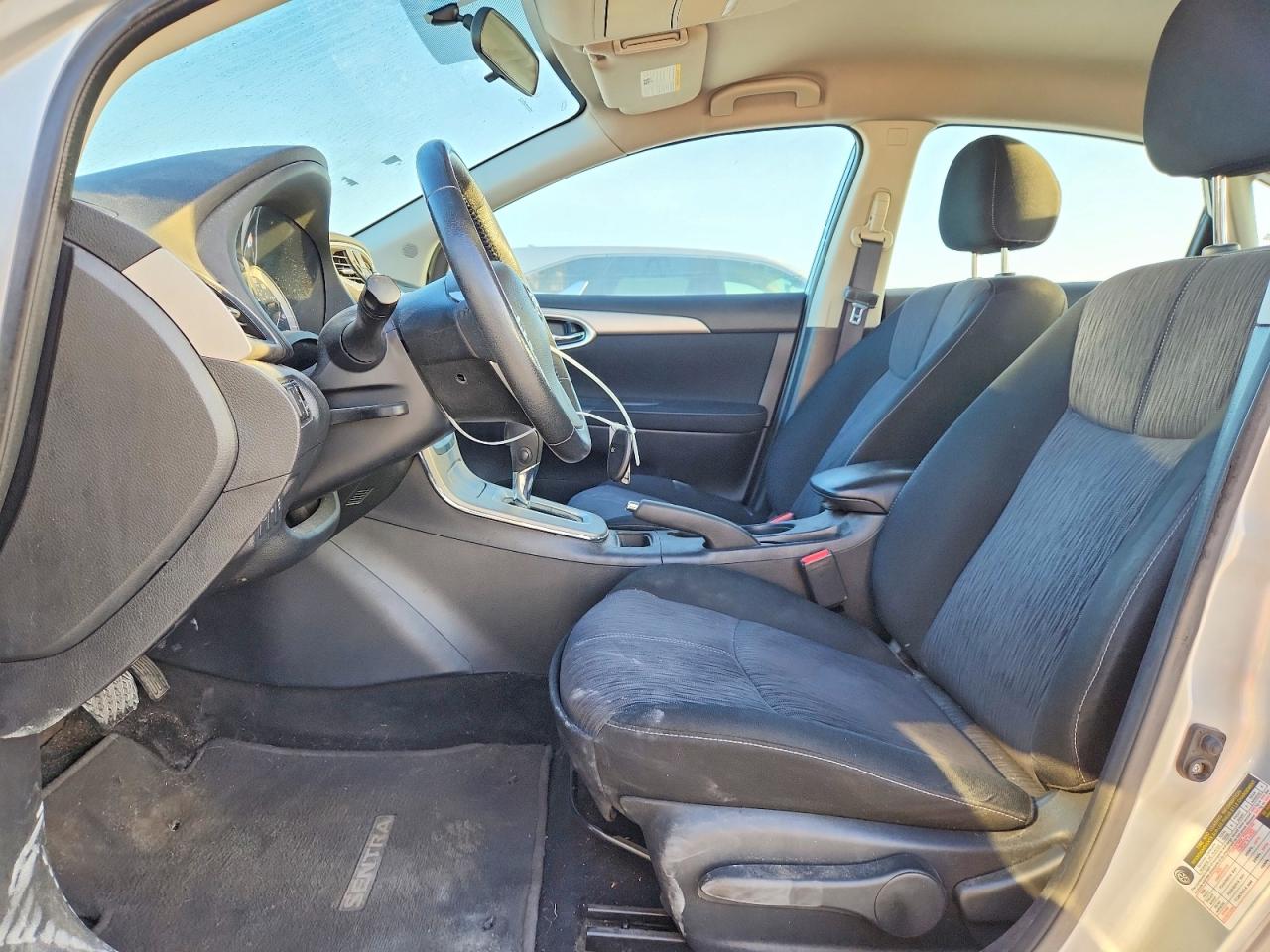 2015 Nissan Sentra Sv Silver vin: 3N1AB7AP5FL642764