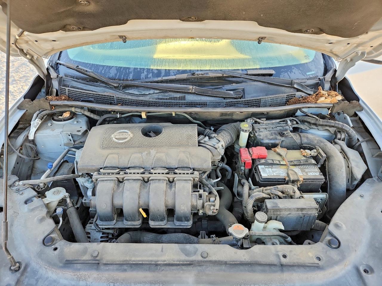 2015 Nissan Sentra Sv Silver vin: 3N1AB7AP5FL642764