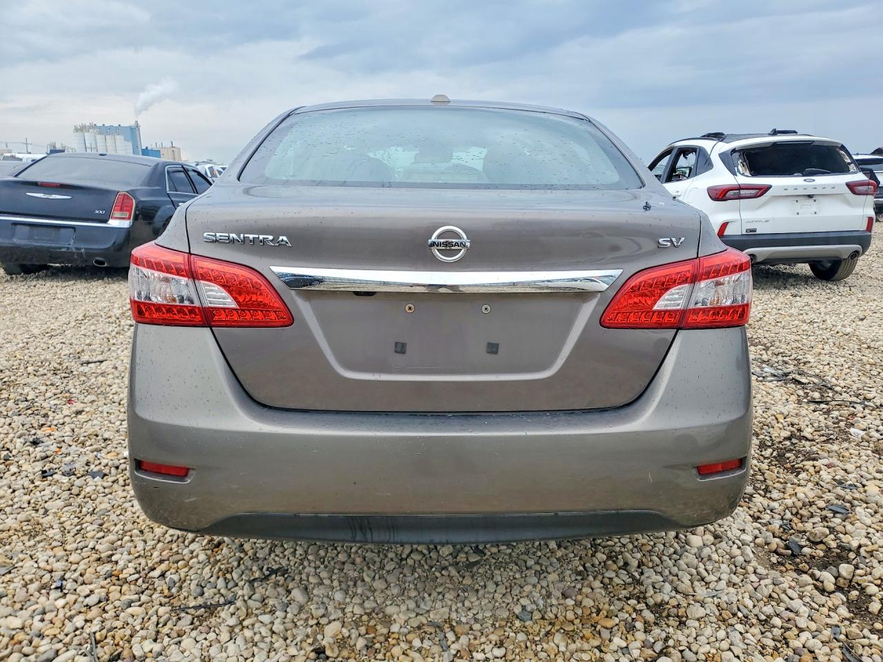 2015 Nissan Sentra Sv Gray vin: 3N1AB7AP5FL644661