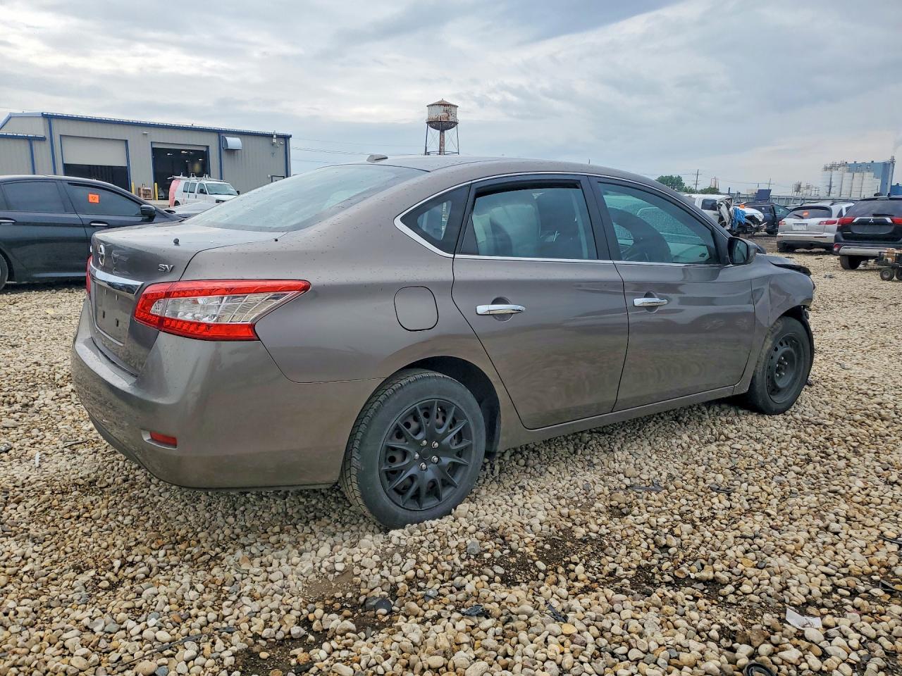 2015 Nissan Sentra Sv Gray vin: 3N1AB7AP5FL644661