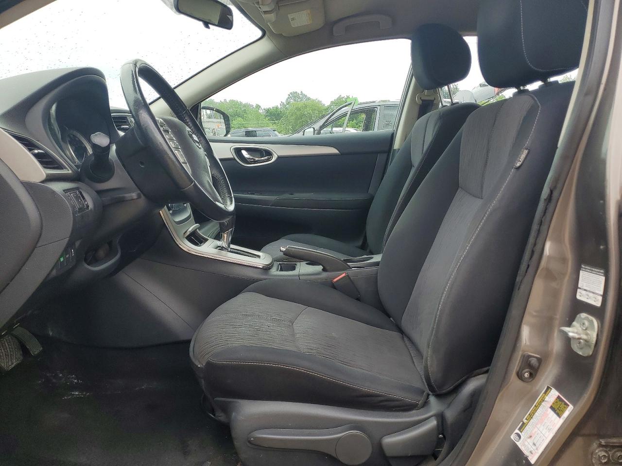 2015 Nissan Sentra Sv Gray vin: 3N1AB7AP5FL644661