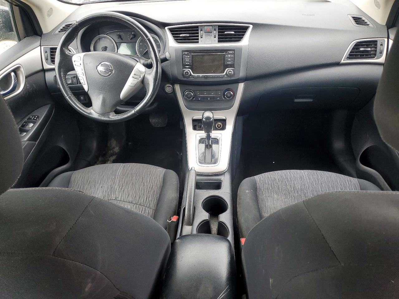 2015 Nissan Sentra Sv Gray vin: 3N1AB7AP5FL644661