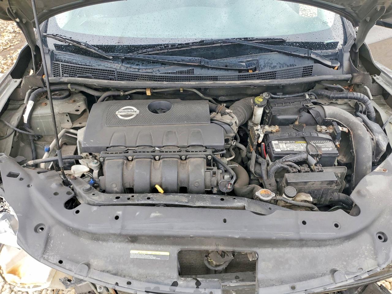 2015 Nissan Sentra Sv Gray vin: 3N1AB7AP5FL644661