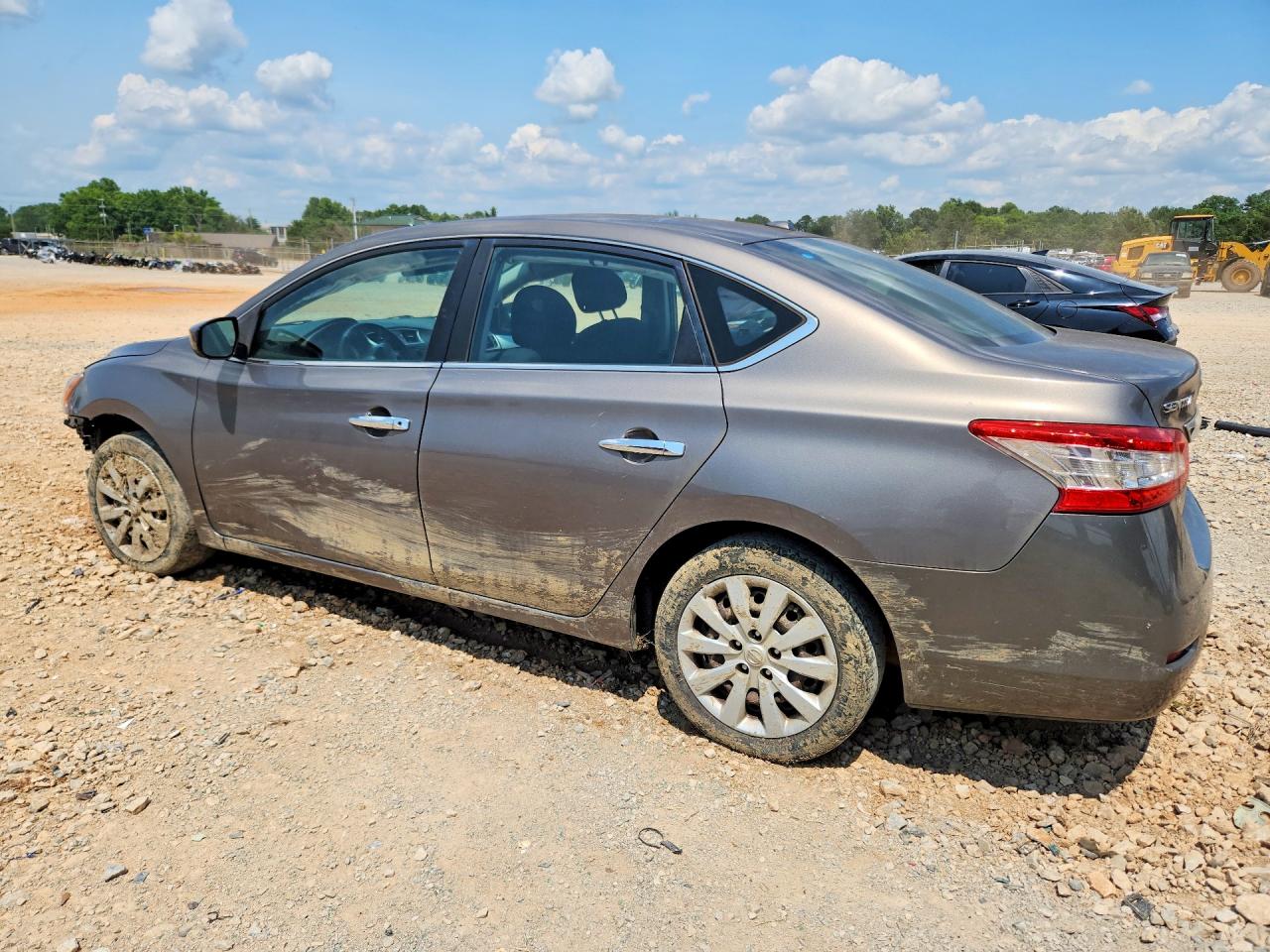 2015 Nissan Sentra Sv Серый vin: 3N1AB7AP5FL646202