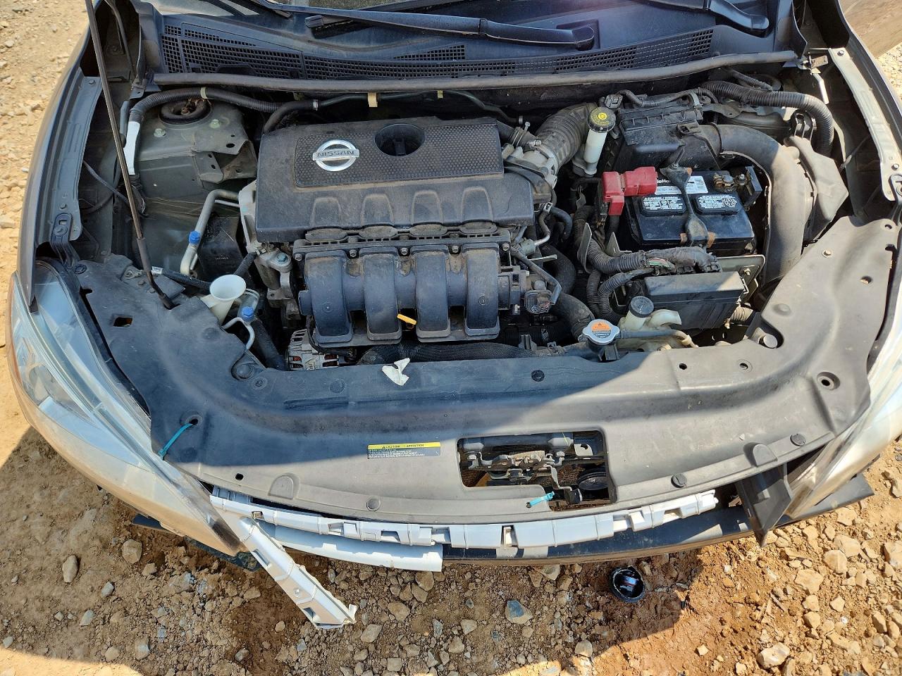 2015 Nissan Sentra Sv Серый vin: 3N1AB7AP5FL646202