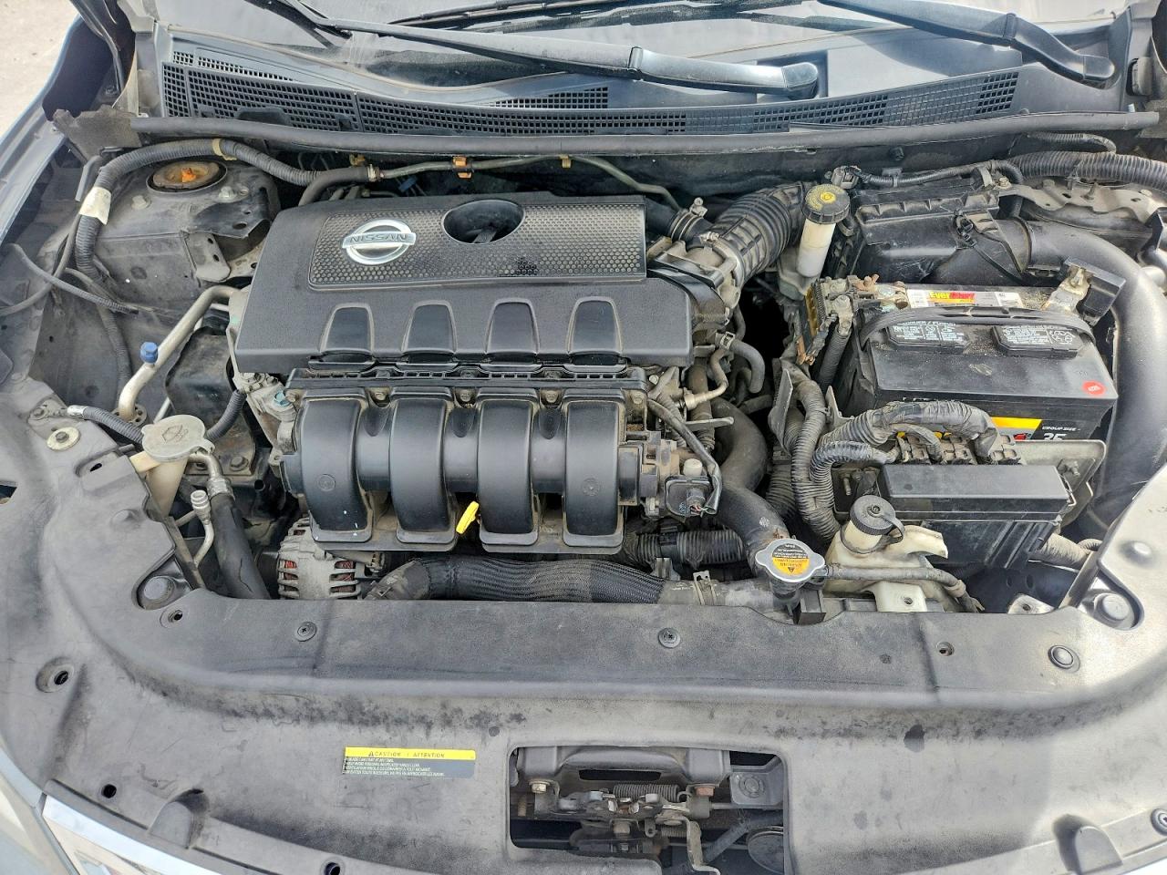 2015 Nissan Sentra Sv Gray vin: 3N1AB7AP5FL646801