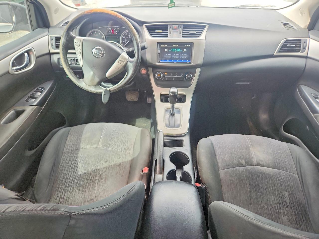 2015 Nissan Sentra Sv Gray vin: 3N1AB7AP5FL646801