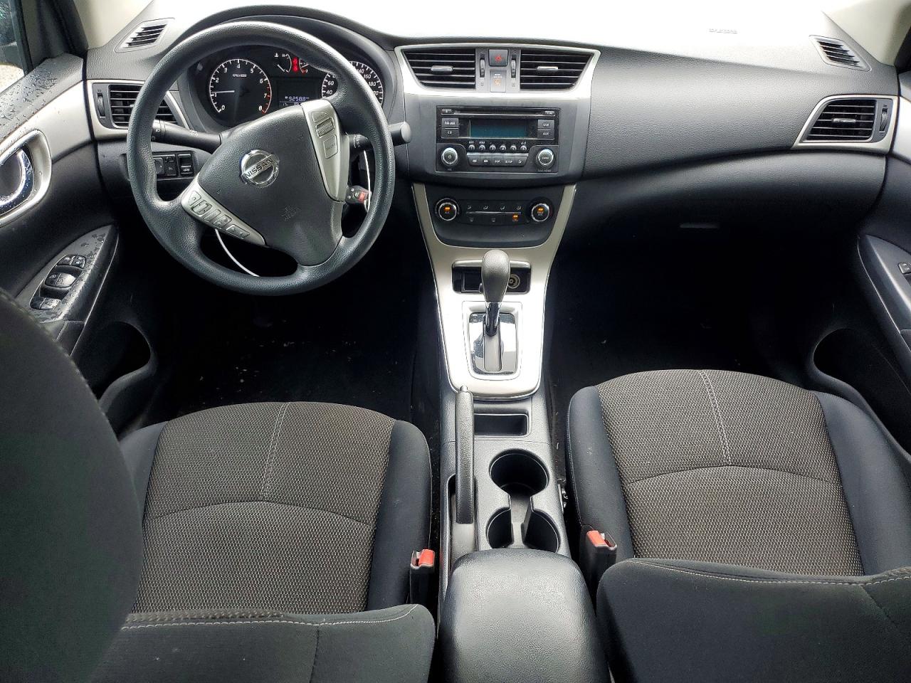 2015 Nissan Sentra S Silver vin: 3N1AB7AP5FL648855
