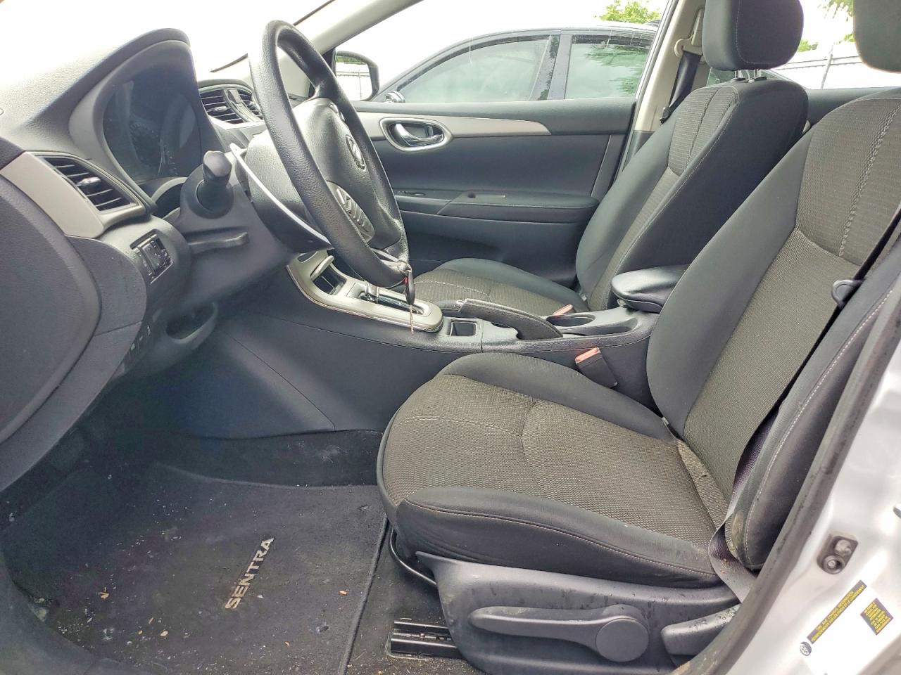 2015 Nissan Sentra S Silver vin: 3N1AB7AP5FL648855