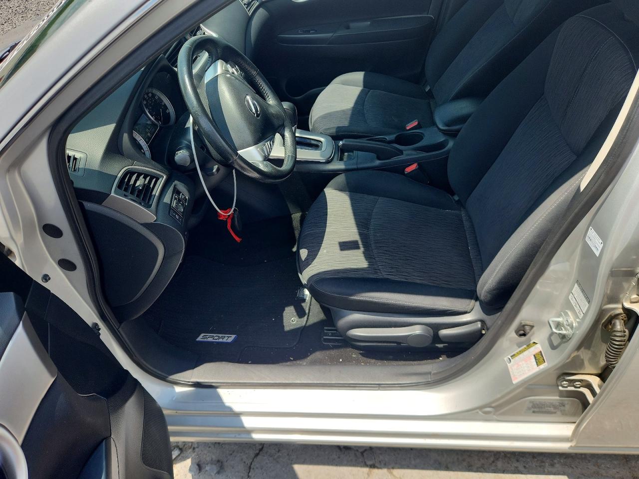 2015 Nissan Sentra Sv Gray vin: 3N1AB7AP5FL654025