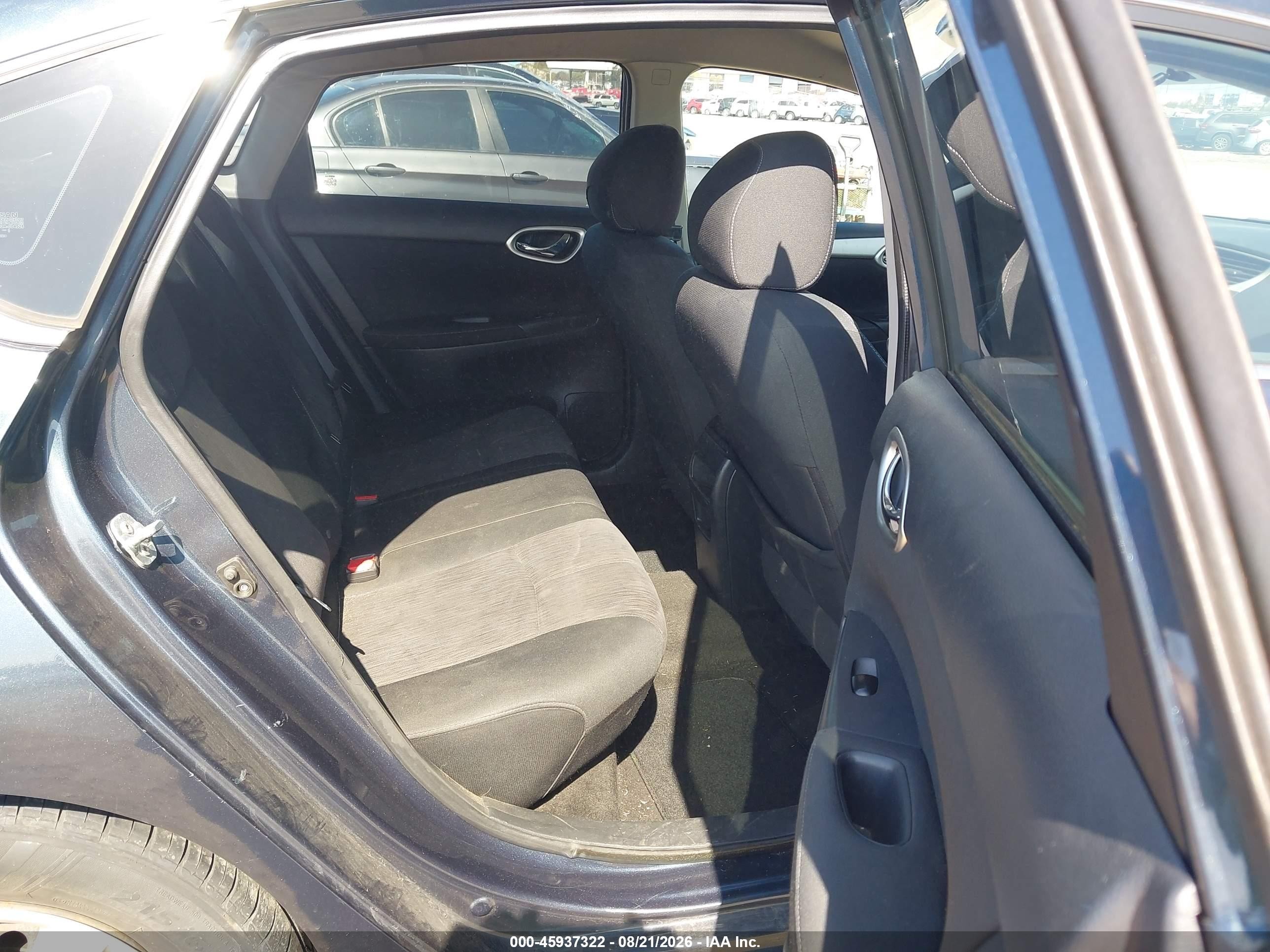2015 Nissan Sentra Fe+ S/s/sl/sr/sv Blue vin: 3N1AB7AP5FL655482