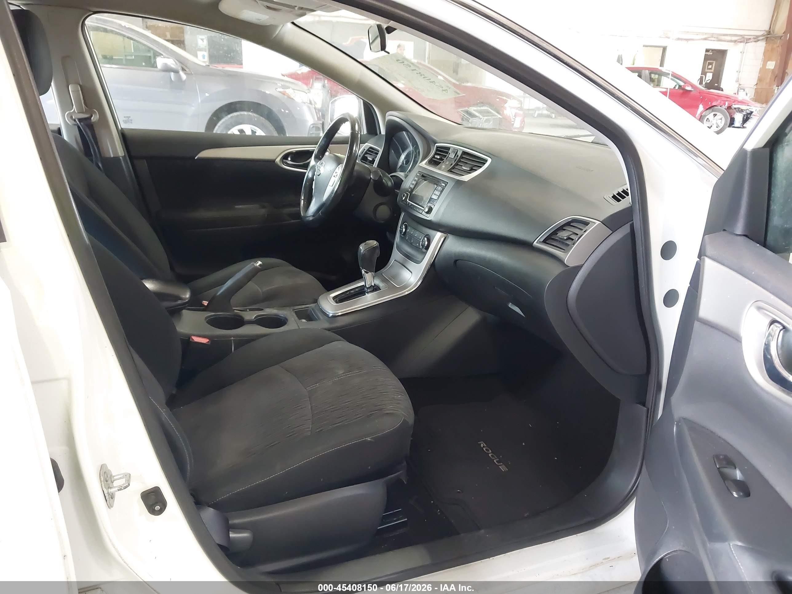 2015 Nissan Sentra Fe+ S/s/sl/sr/sv Белый vin: 3N1AB7AP5FL657393