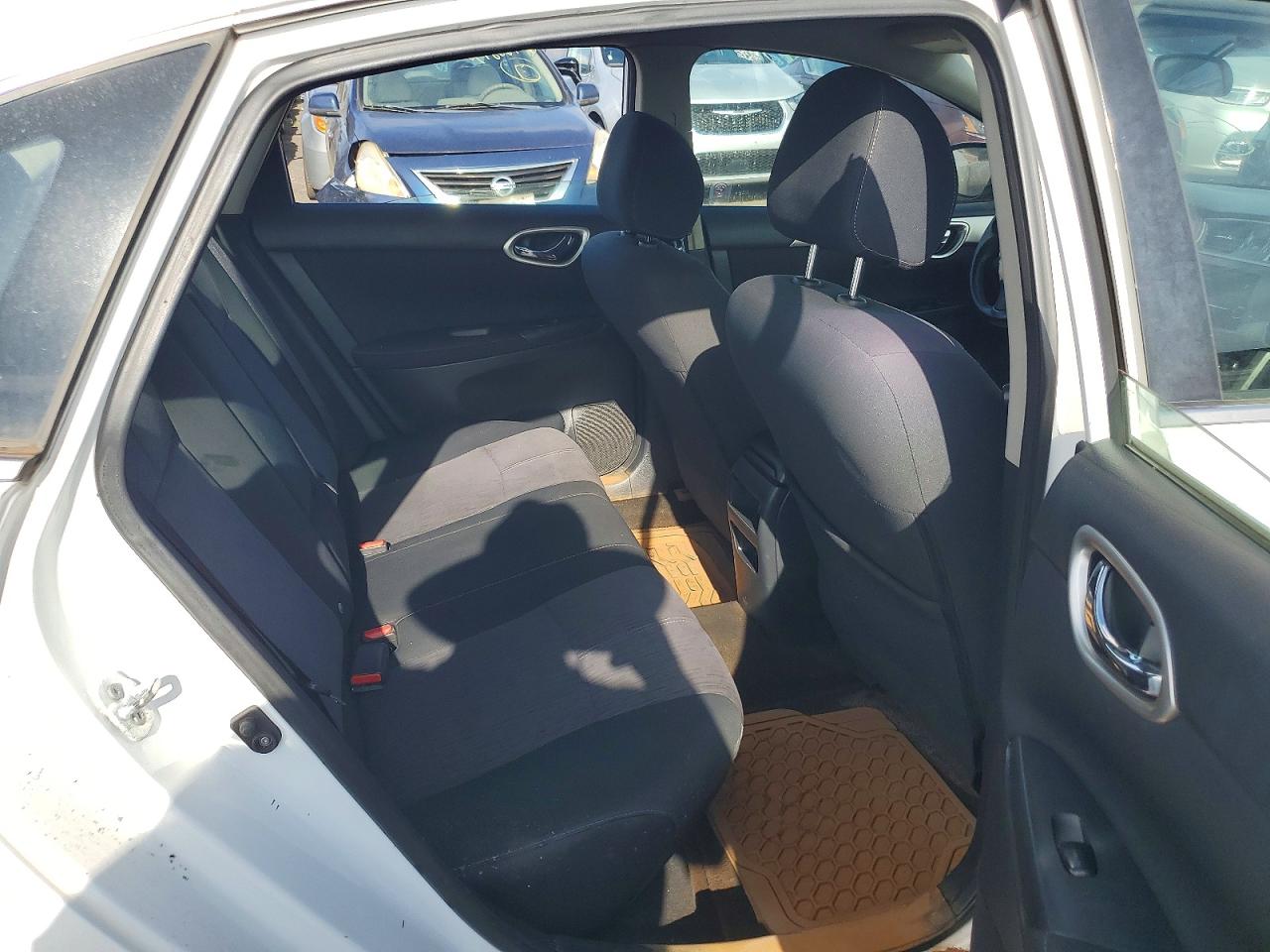 2015 Nissan Sentra White vin: 3N1AB7AP5FL665669