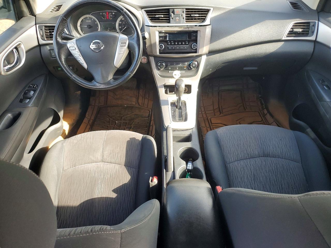2015 Nissan Sentra White vin: 3N1AB7AP5FL665669