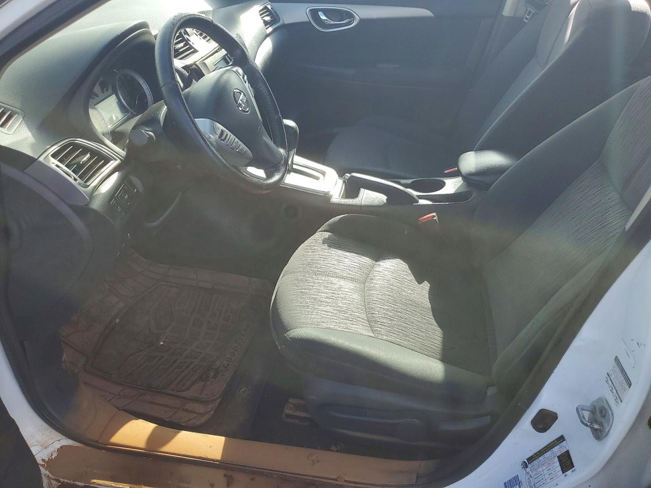 2015 Nissan Sentra White vin: 3N1AB7AP5FL665669