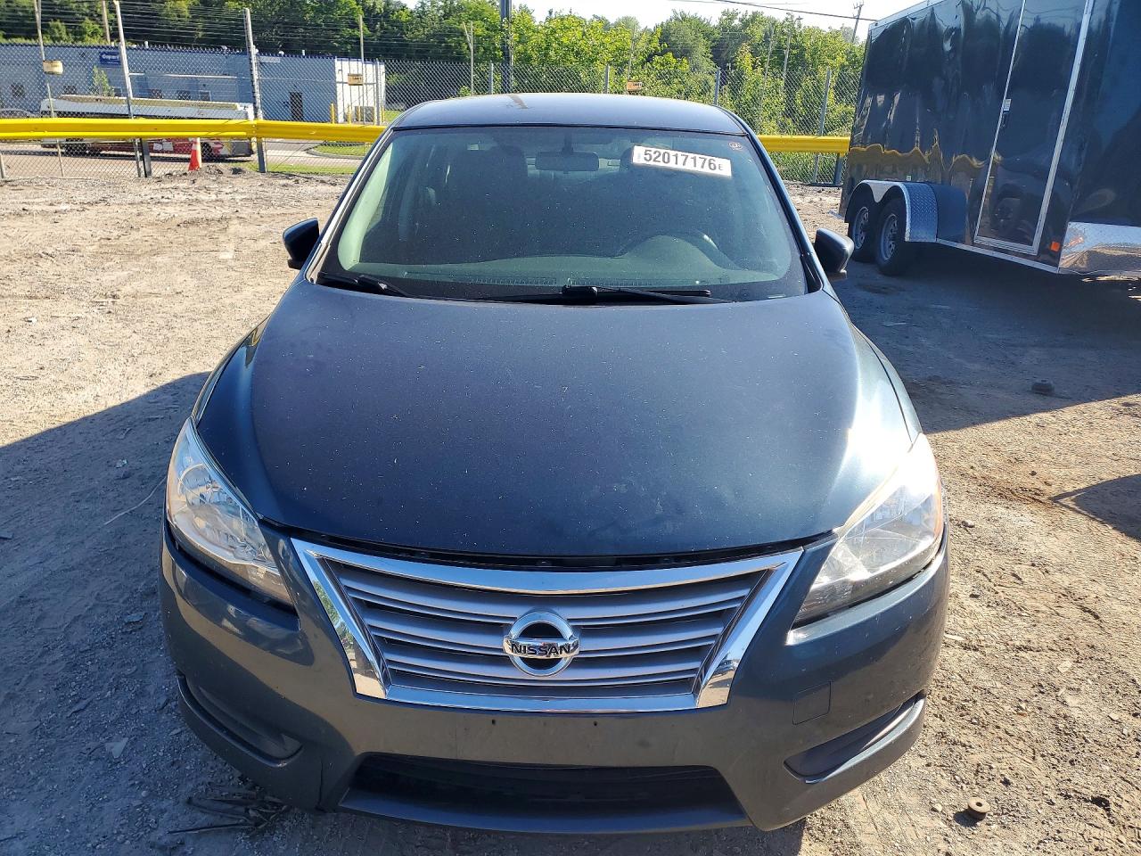 2015 Nissan Sentra Sv Blue vin: 3N1AB7AP5FL666224