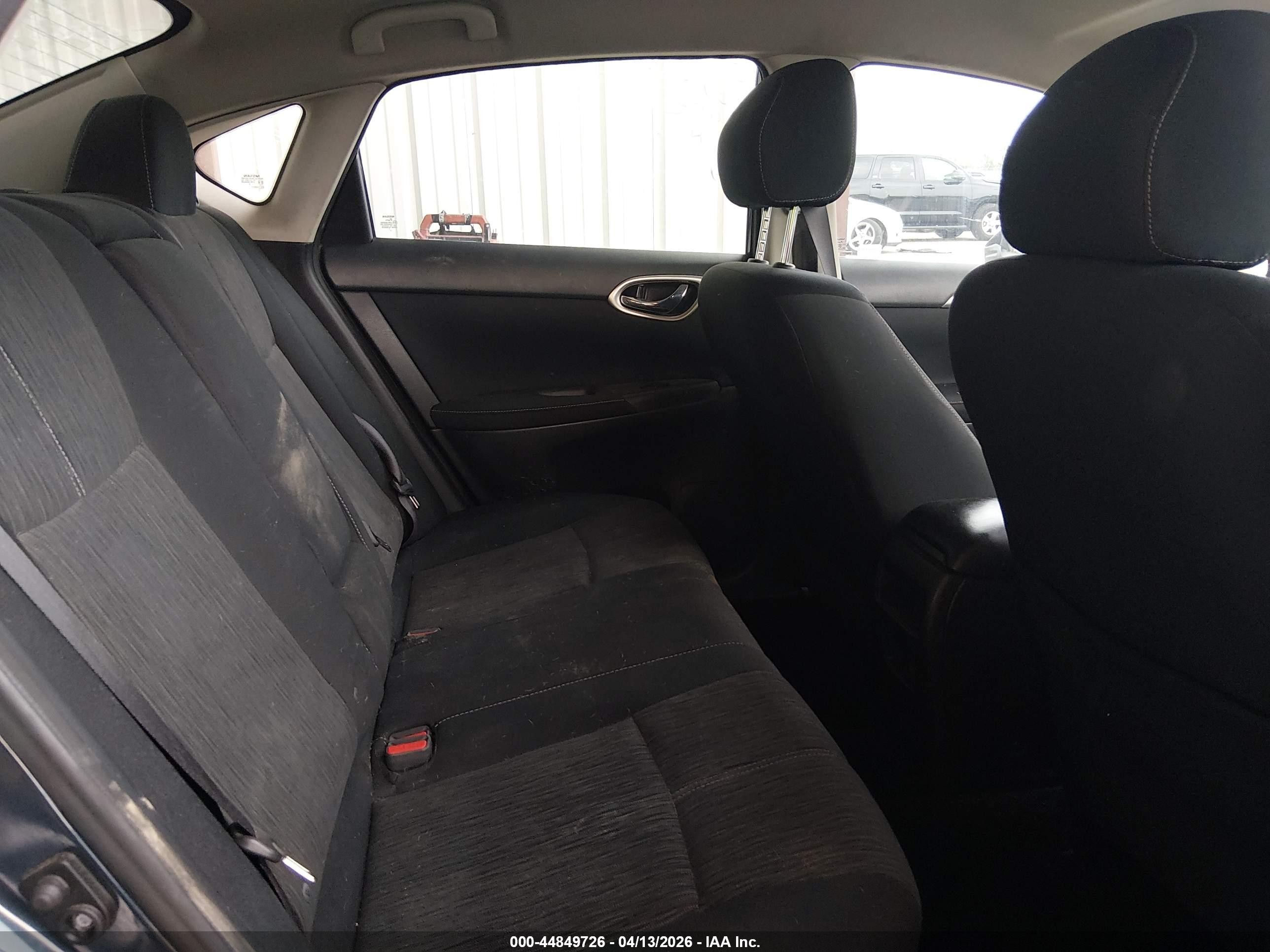 2015 Nissan Sentra Sv Blue vin: 3N1AB7AP5FL668488