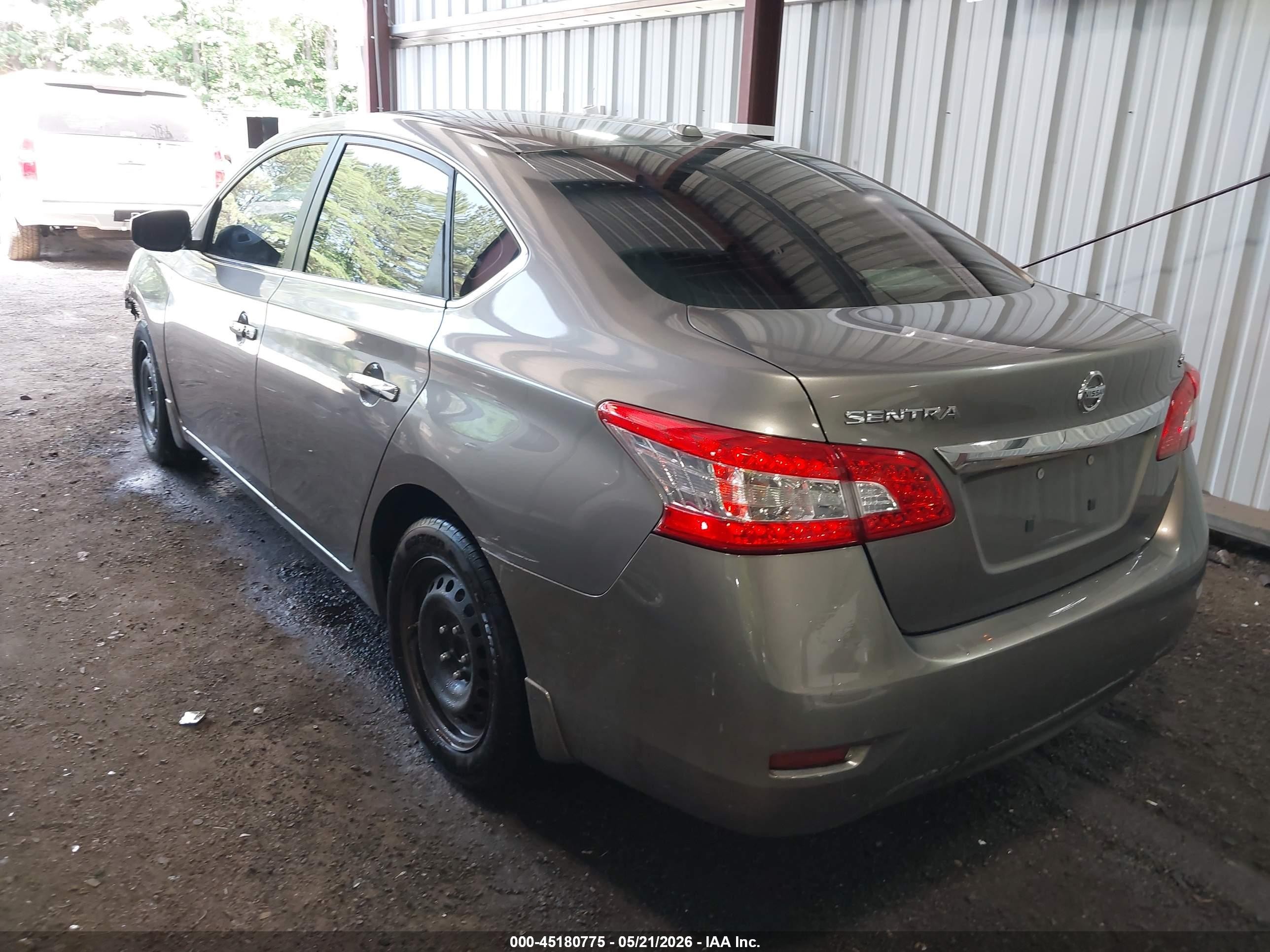 2015 Nissan Sentra Sv Tan vin: 3N1AB7AP5FL672007