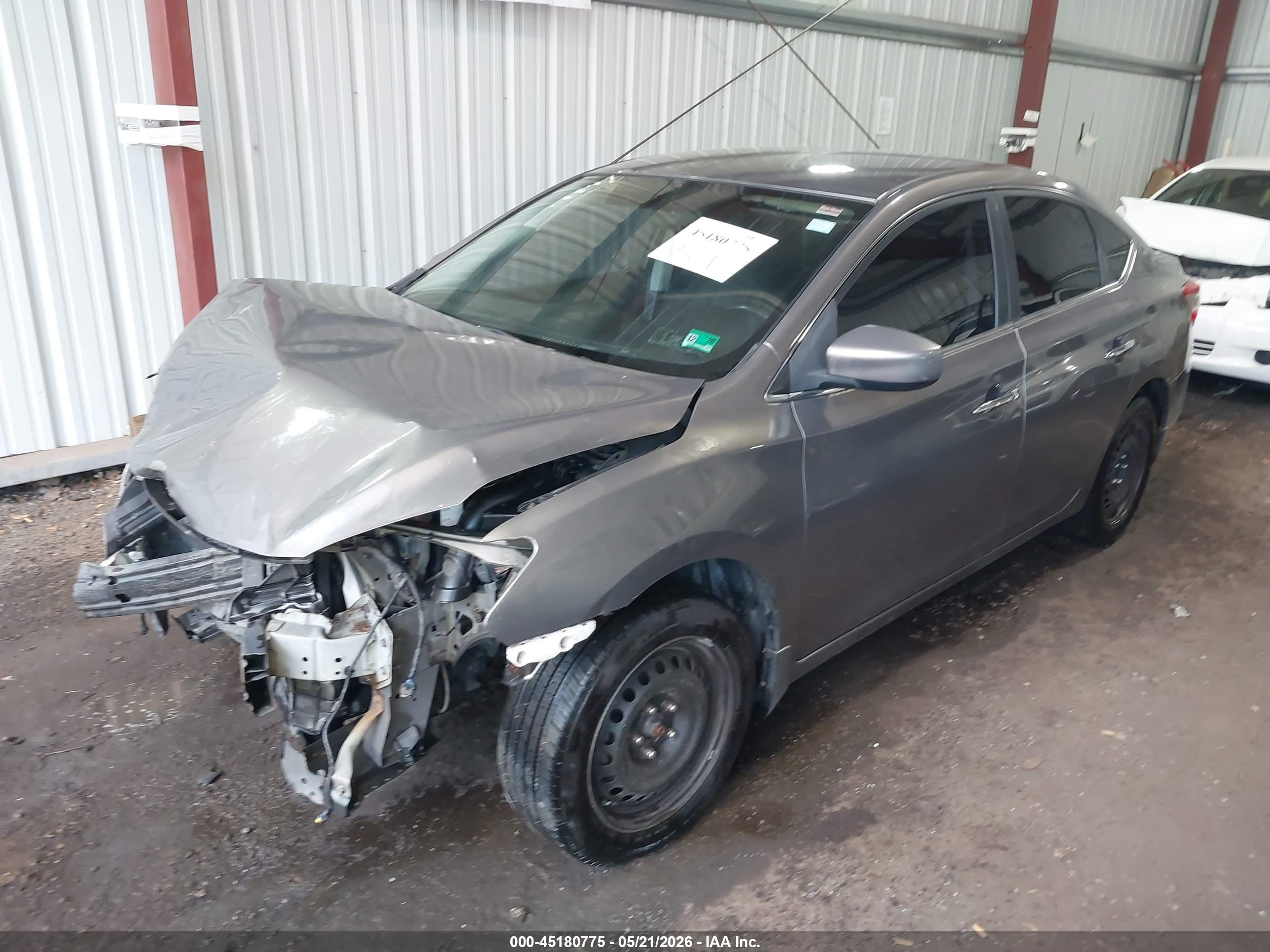 2015 Nissan Sentra Sv Tan vin: 3N1AB7AP5FL672007
