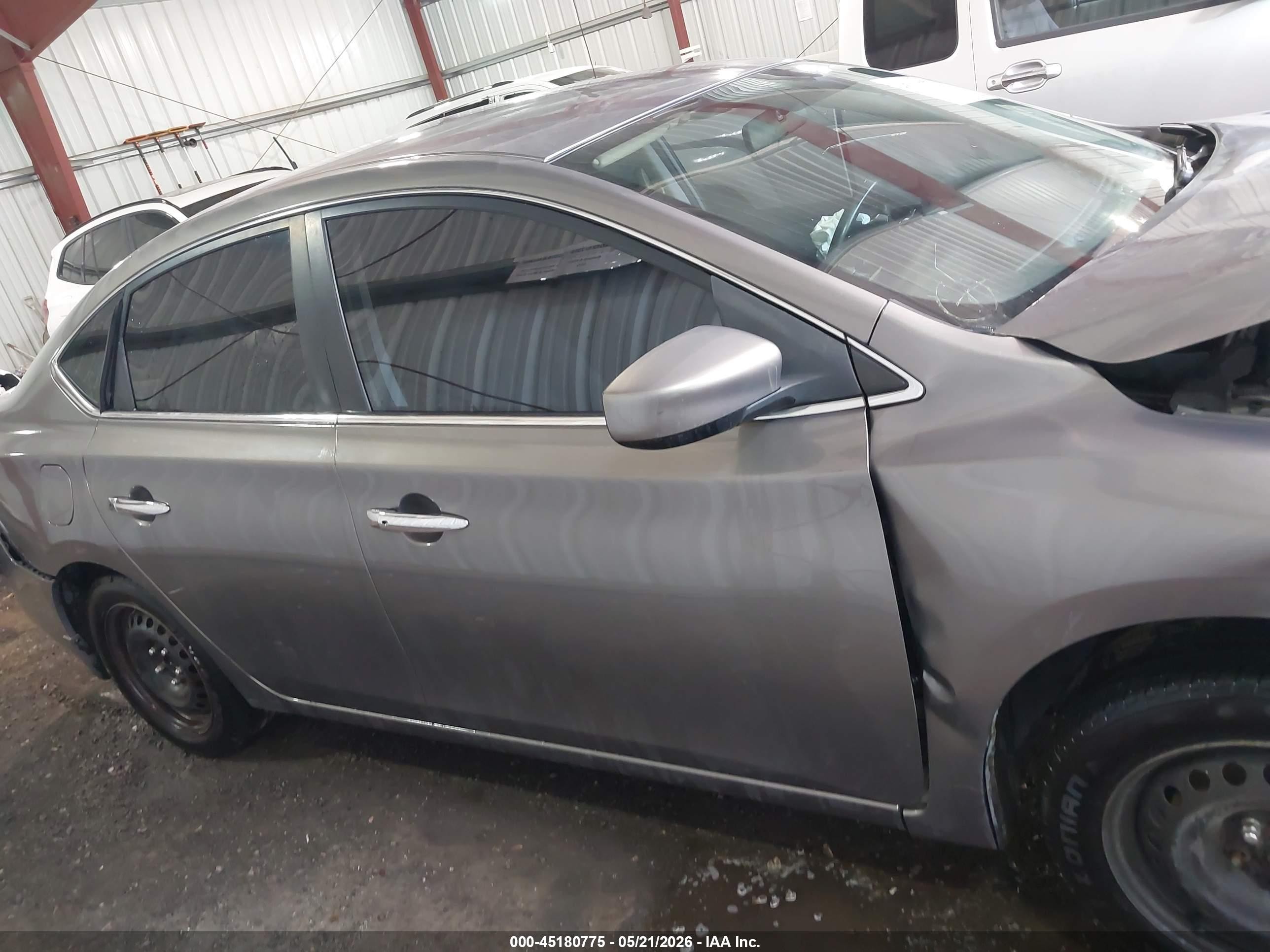 2015 Nissan Sentra Sv Tan vin: 3N1AB7AP5FL672007