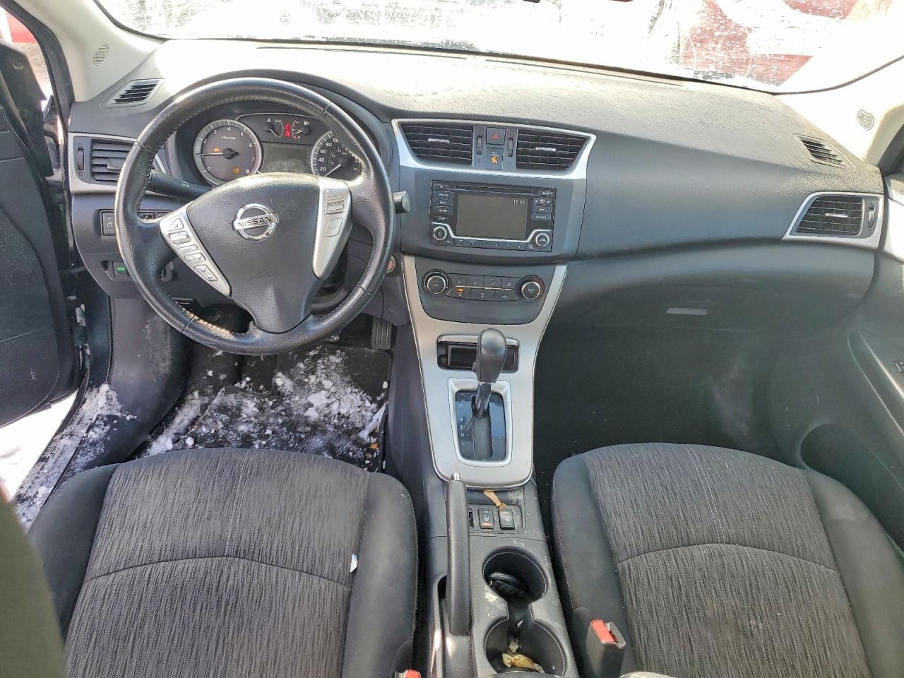 2015 Nissan Sentra S Blue vin: 3N1AB7AP5FL678129