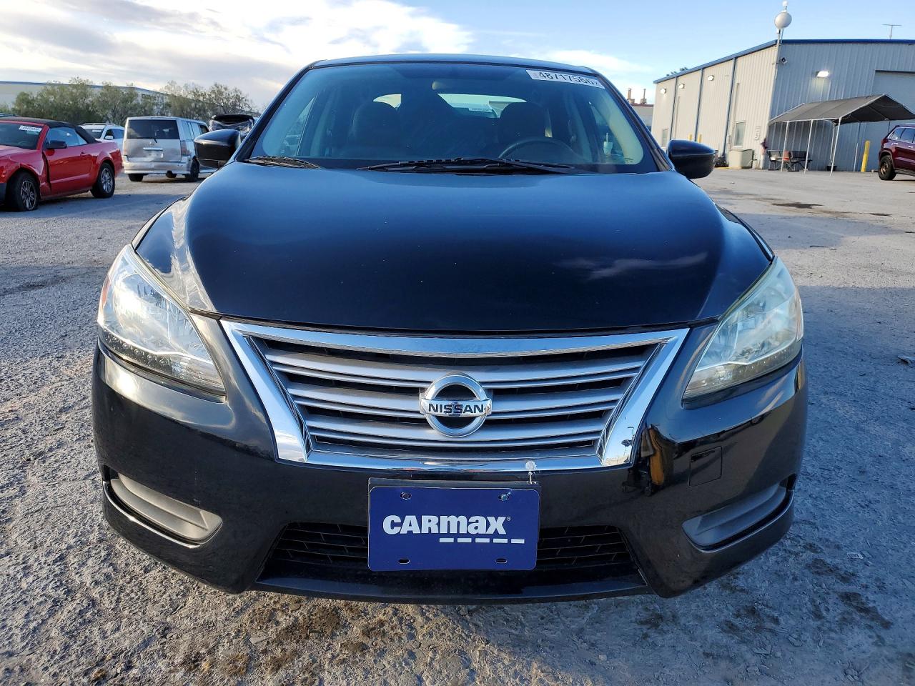 2015 Nissan Sentra Sv Black vin: 3N1AB7AP5FL681693