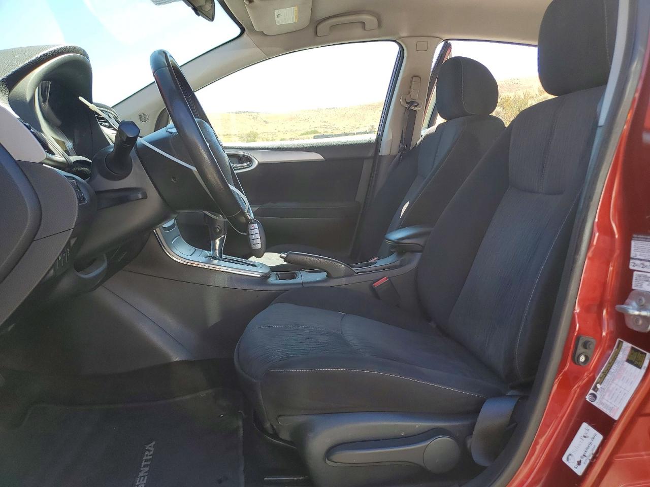 2015 Nissan Sentra Sv Burgundy vin: 3N1AB7AP5FL682438