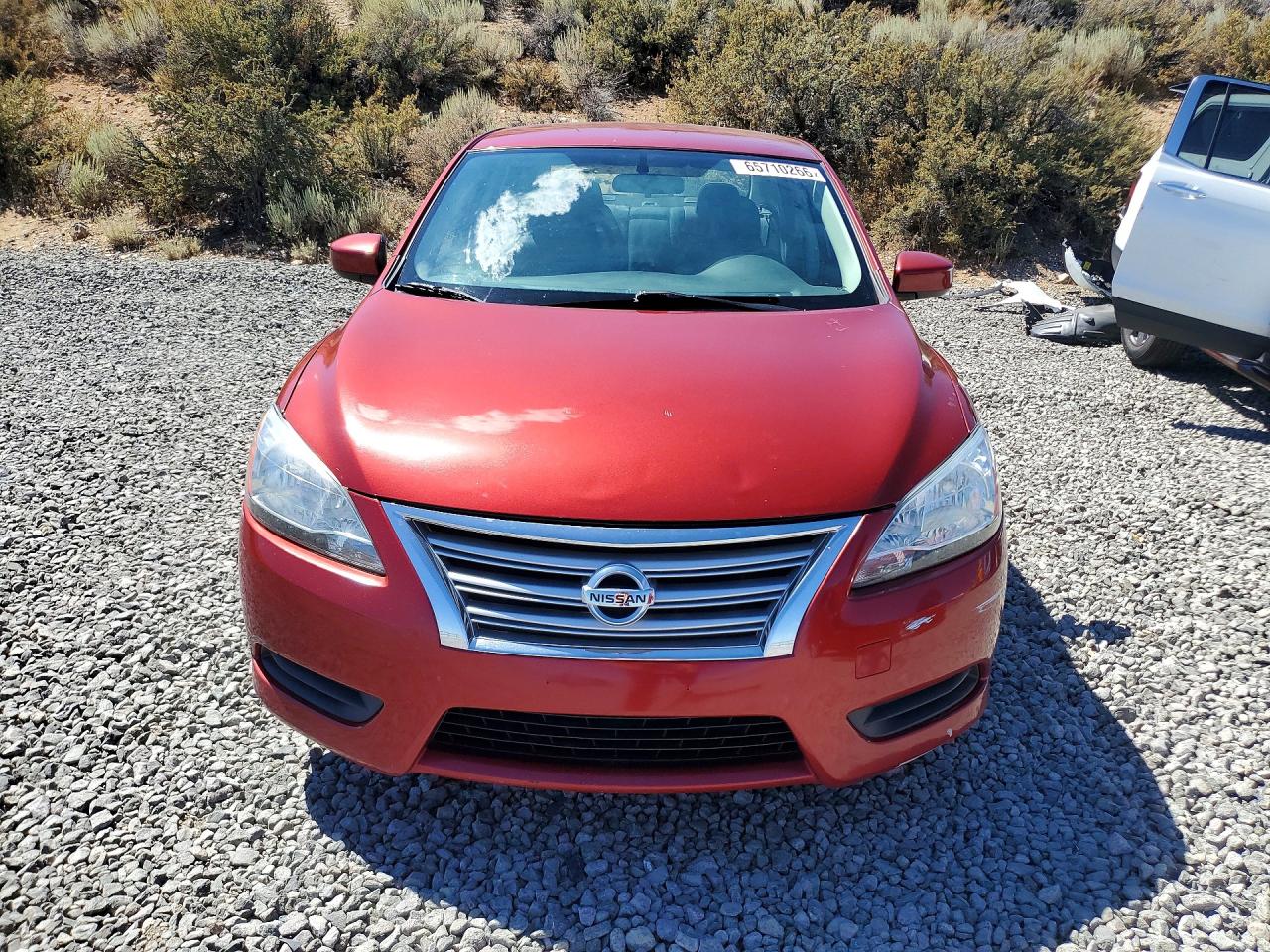 2015 Nissan Sentra Sv Burgundy vin: 3N1AB7AP5FL682438