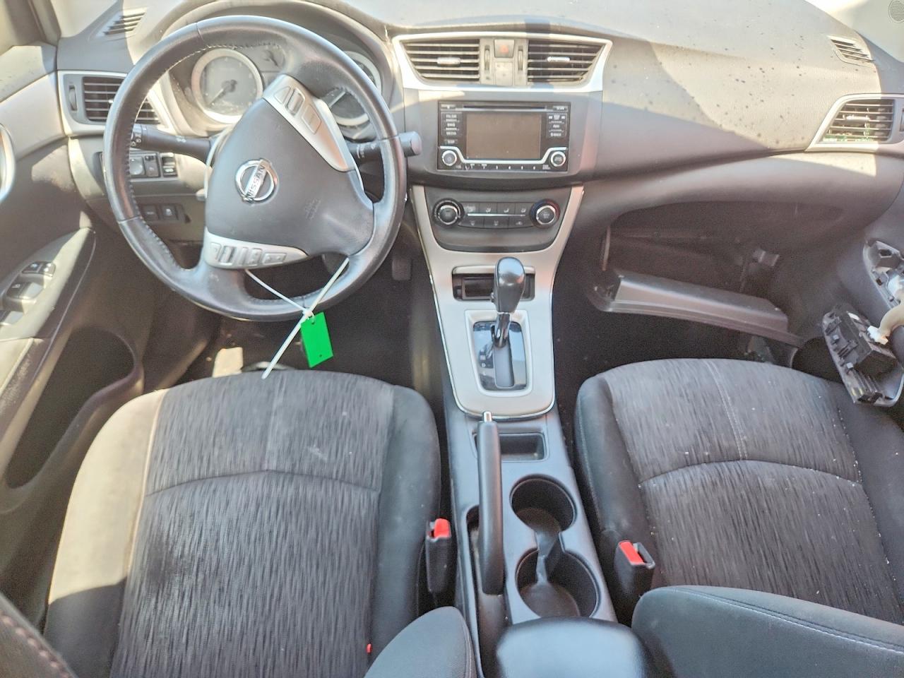2015 Nissan Sentra Sv Серебряный vin: 3N1AB7AP5FL696694