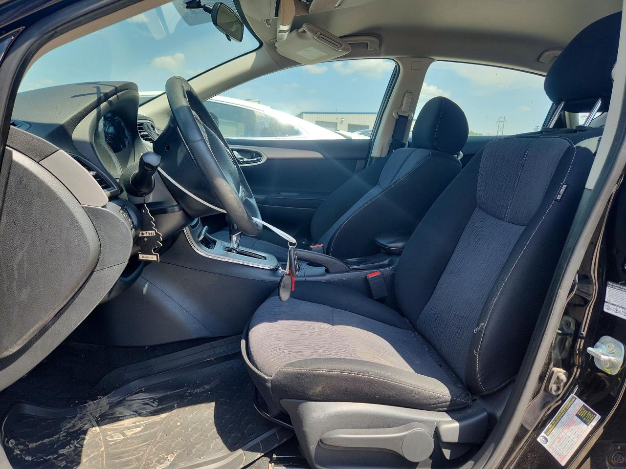 2015 Nissan Sentra Sv Black vin: 3N1AB7AP5FY214468