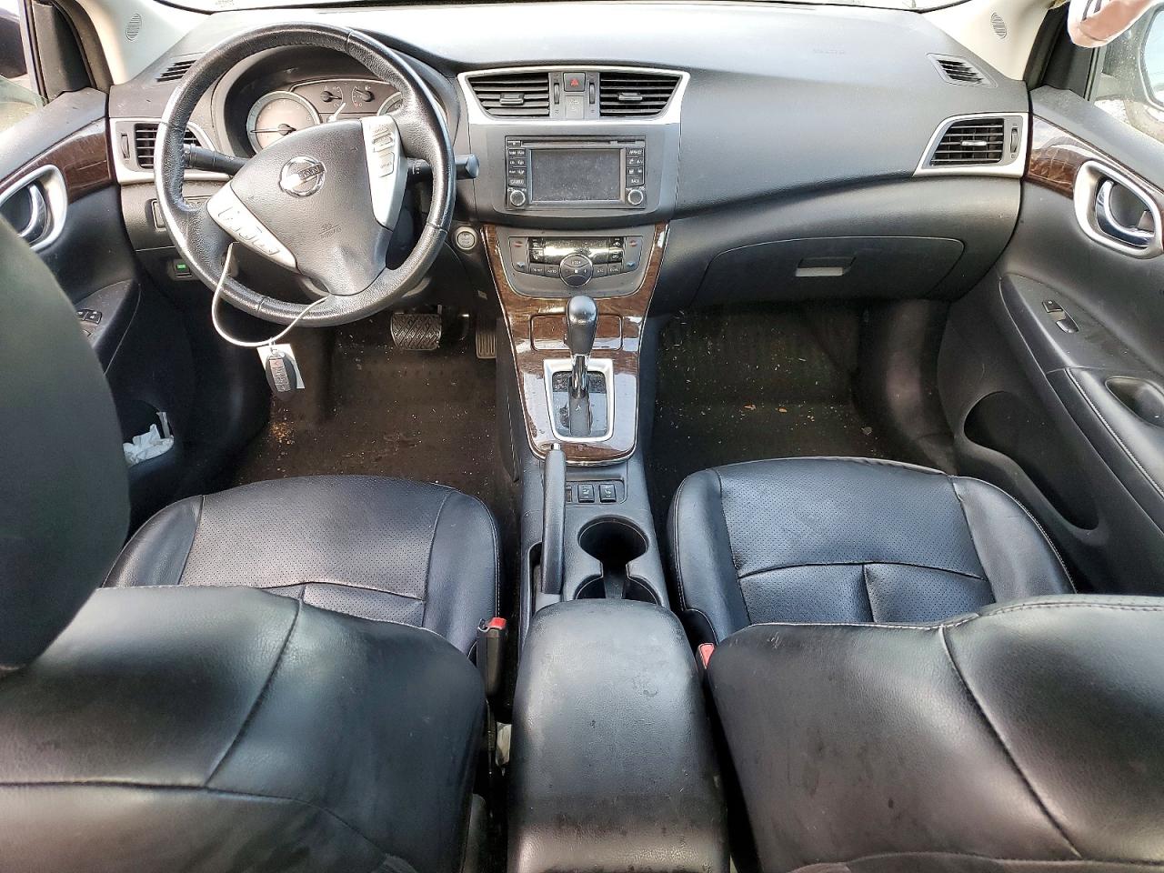 2015 Nissan Sentra Sl Gray vin: 3N1AB7AP5FY224207