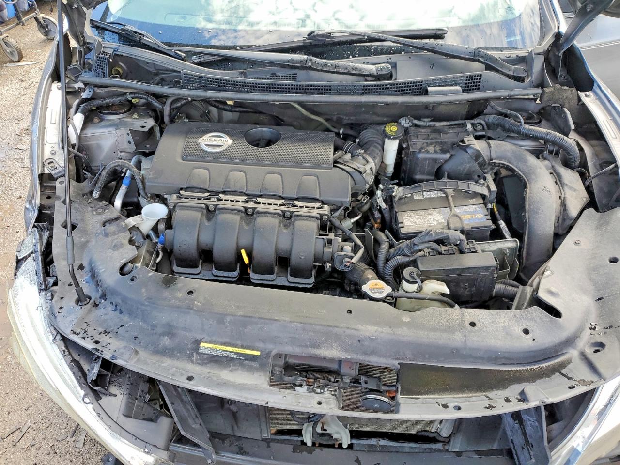 2015 Nissan Sentra Sl Gray vin: 3N1AB7AP5FY224207