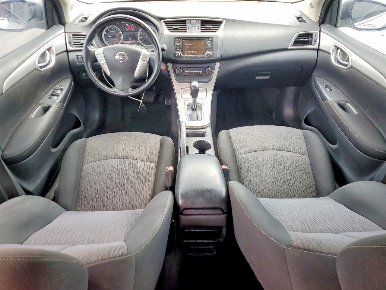 2015 Nissan Sentra Sv Серебряный vin: 3N1AB7AP5FY228631